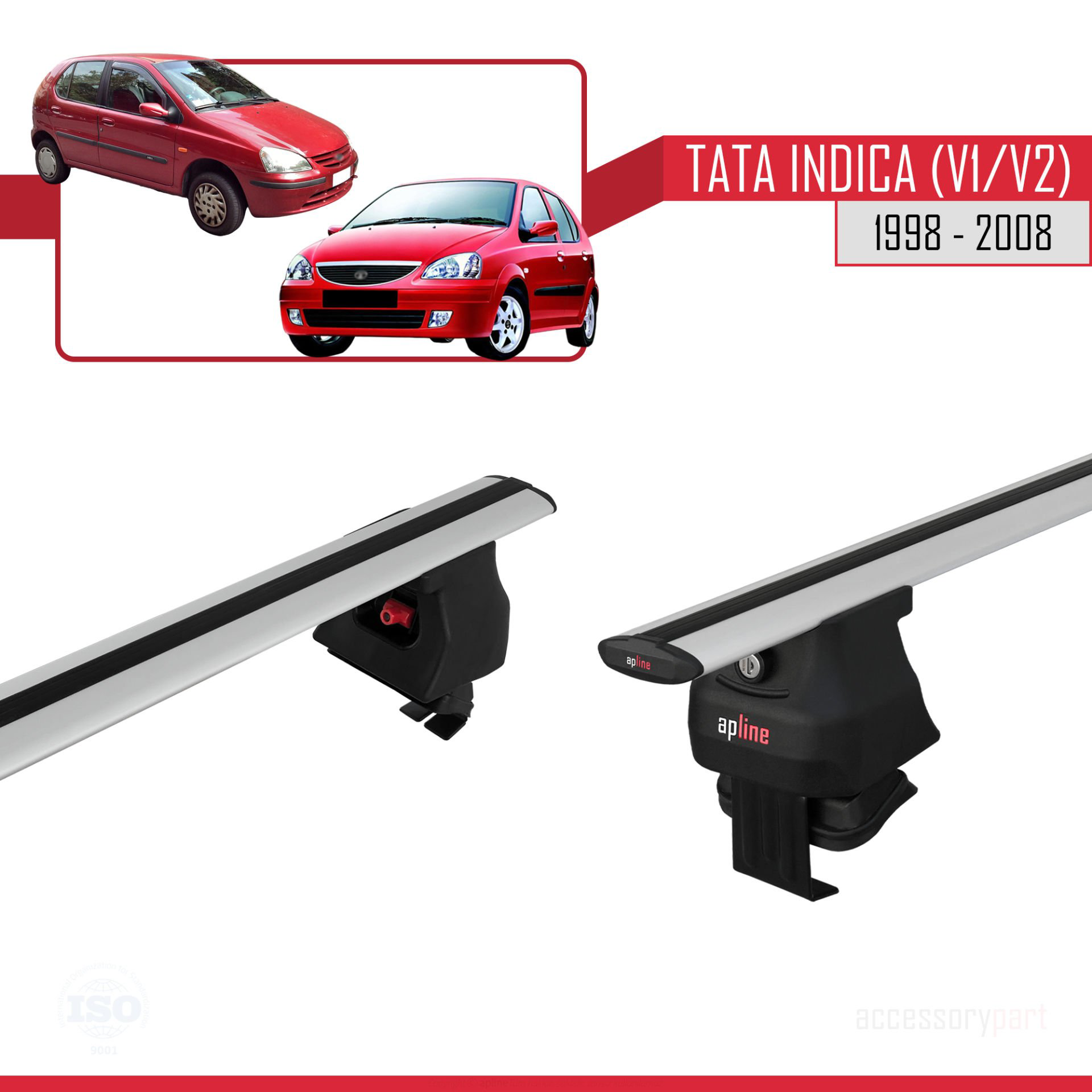 Tata Indica (V1/V2) 1998-2008 Arası ile uyumlu ACE-4 Ara Atkı Tav