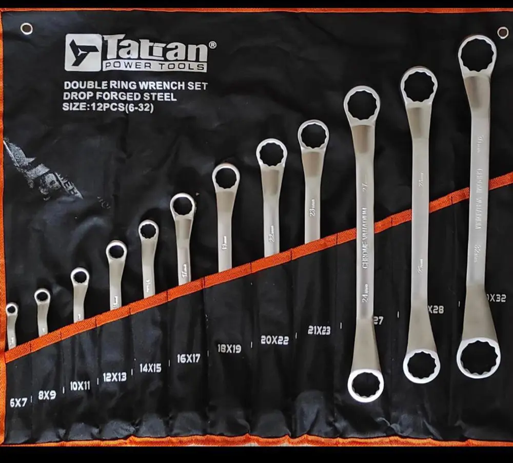 TATİAN 12 PARÇA YILDIZ AĞIZ ANAHTAR SETİ BEZ ÇANTALI