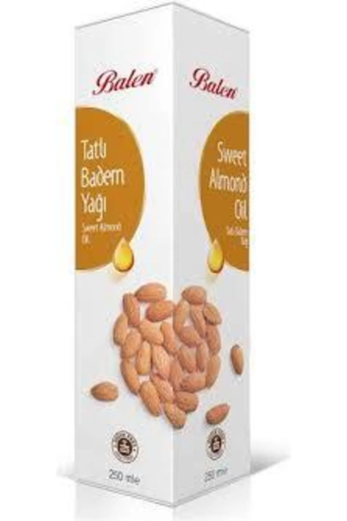 Tatlı Badem Yağı 250 Ml Soğuk Pres Içilebilir