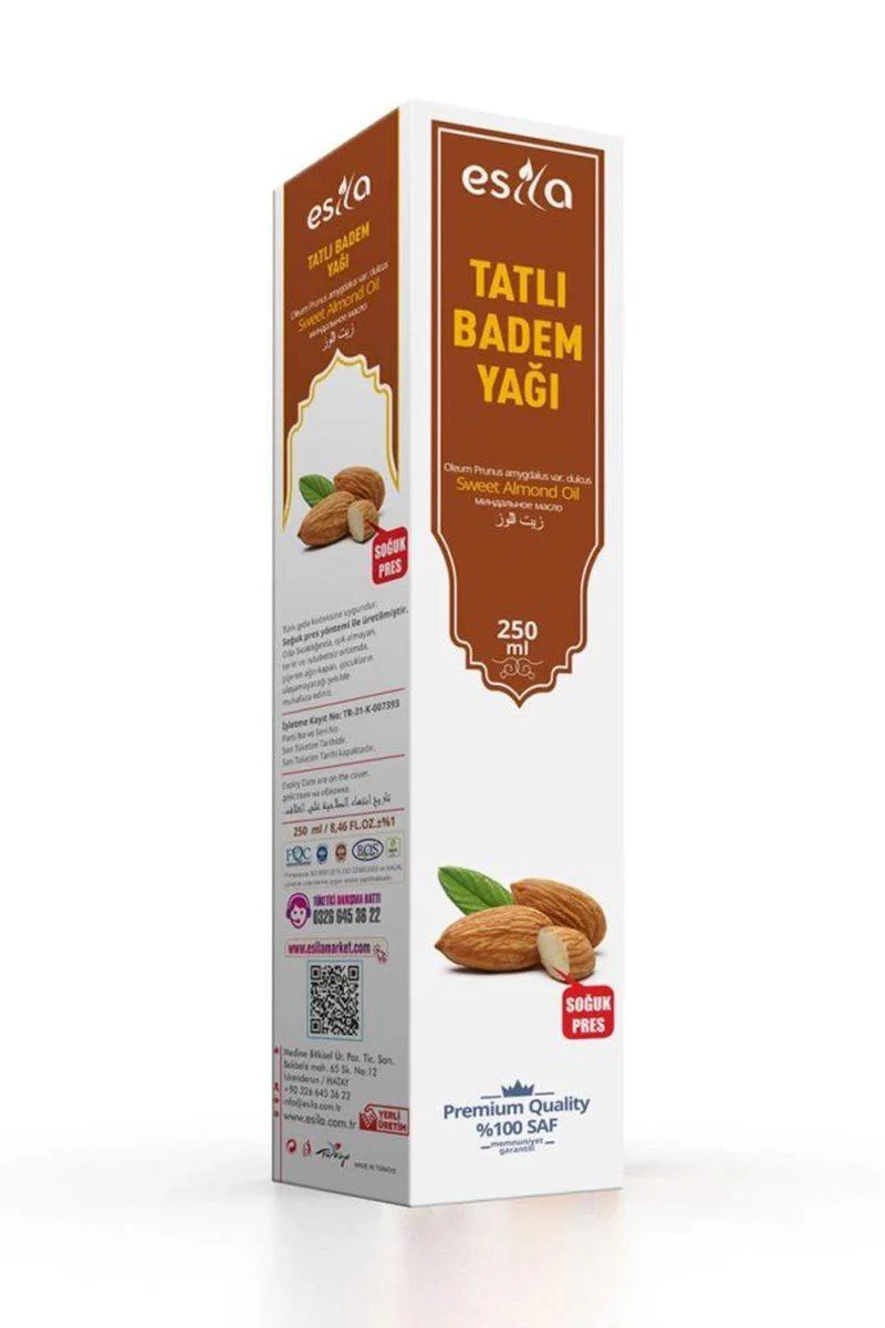 Tatlı Badem Yağı 250 Ml. - %100 Saf Doğal Cilt ve Saç Bakım Yağı Fiyatı, Yorumları ve Özellikleri
