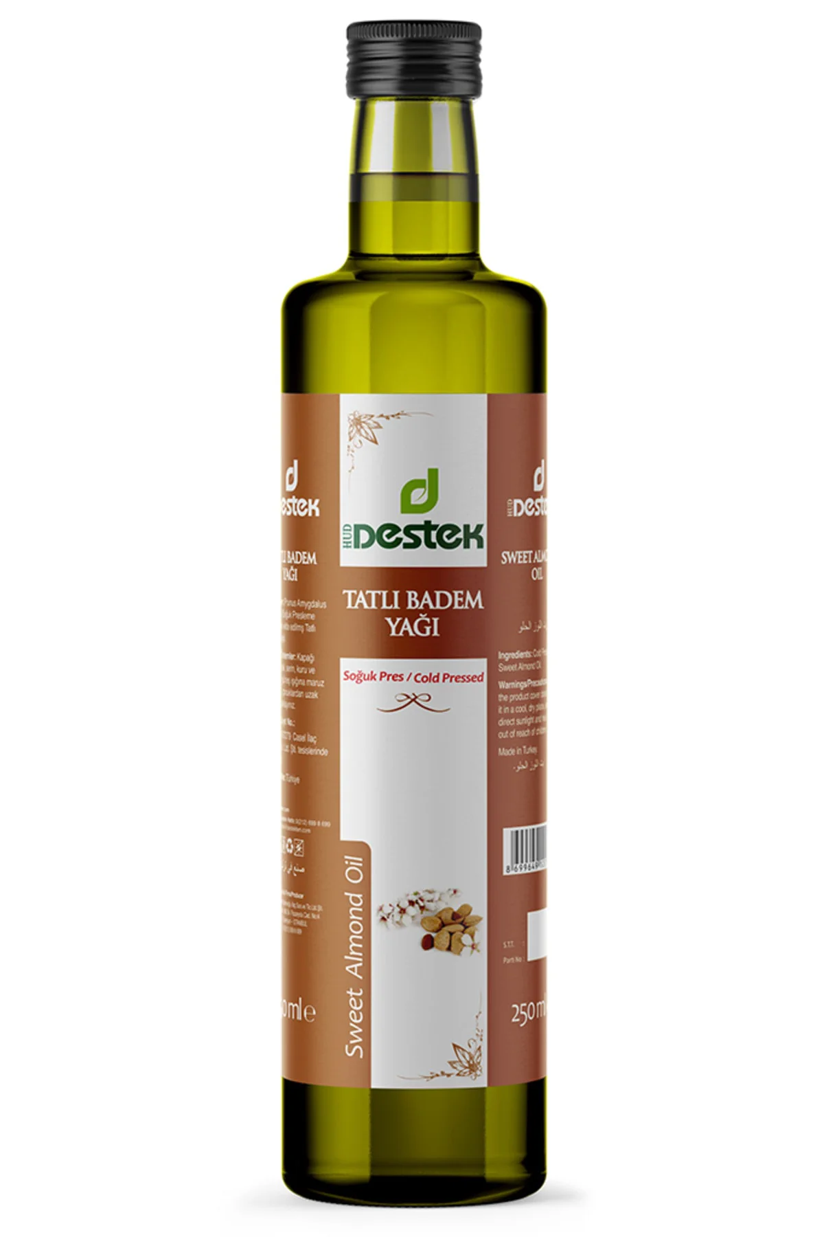 Tatlı Badem Yağı 250 ml 2 Adet Fiyatı, Yorumları ve Özellikleri