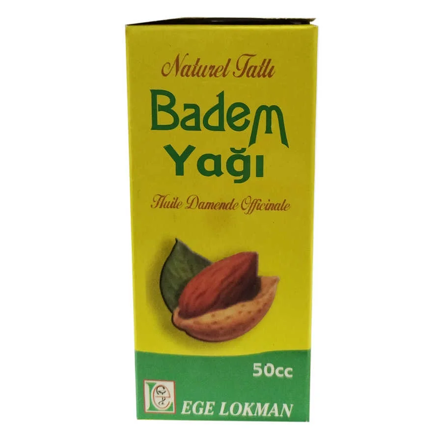 Tatlı Badem Yağı 50 cc - Doğal Cilt & Saç Bakım Yağı Tatlı Badem Yağı 50 cc - Doğal Cilt & Saç Bakım Yağı