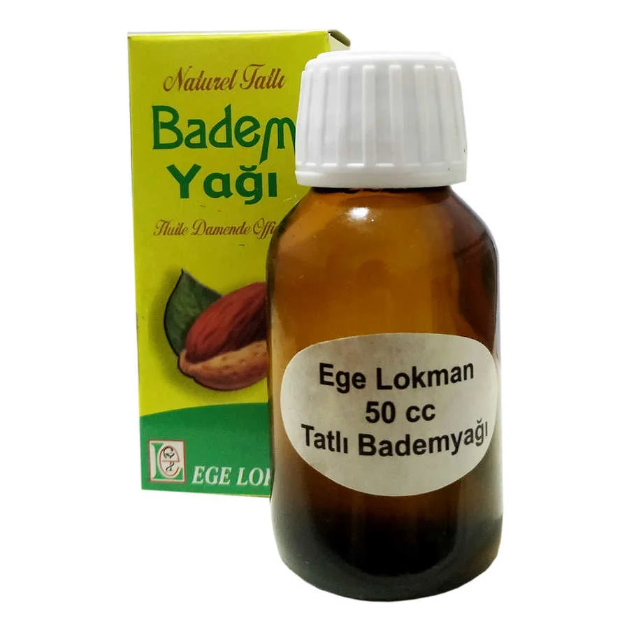 Tatlı Badem Yağı 50 cc - Doğal Cilt & Saç Bakım Yağı Tatlı Badem Yağı 50 cc - Doğal Cilt & Saç Bakım Yağı