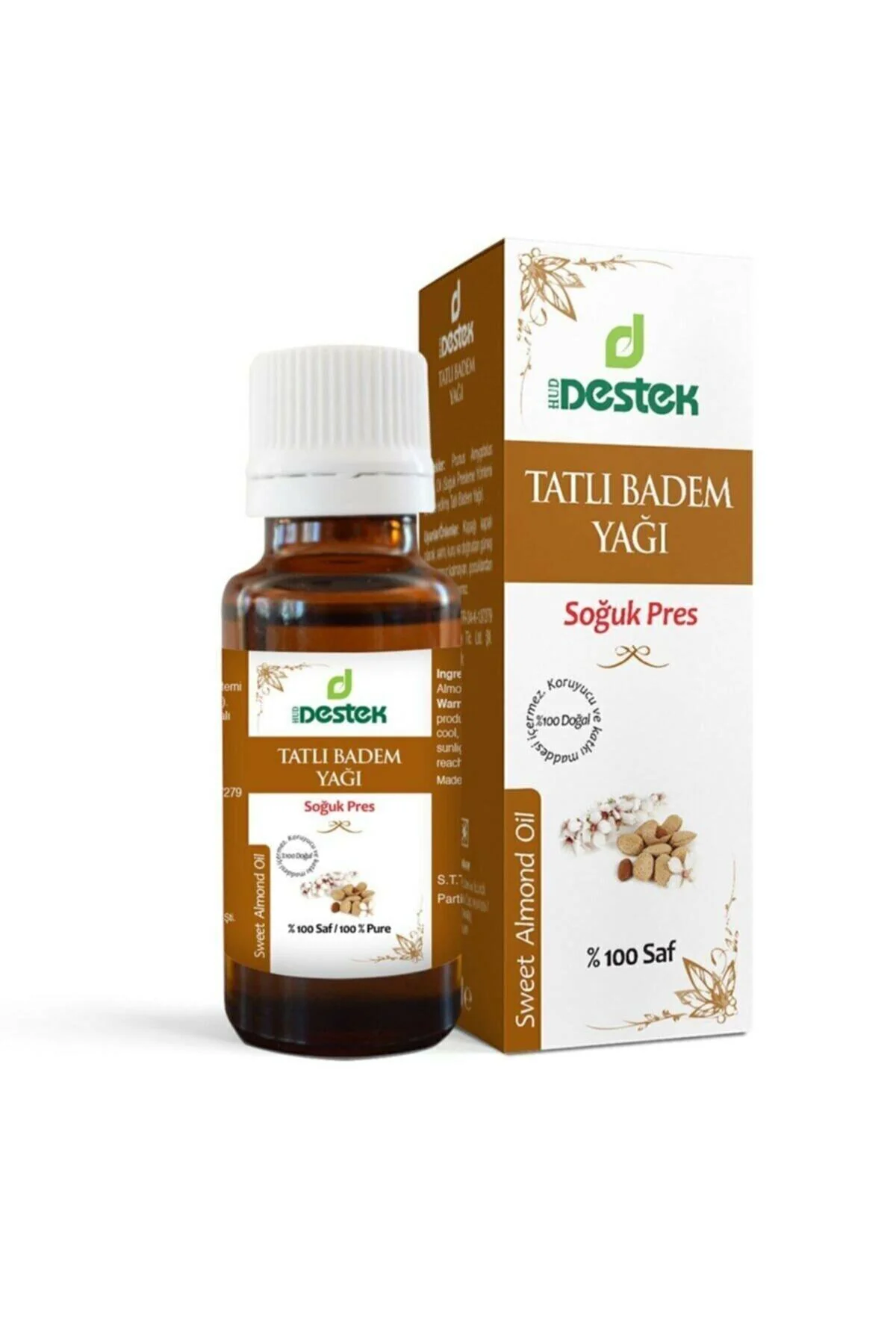 Tatlı Badem Yağı(soğuk Pres)50ml 2adet Fiyatı, Yorumları ve Özellikleri