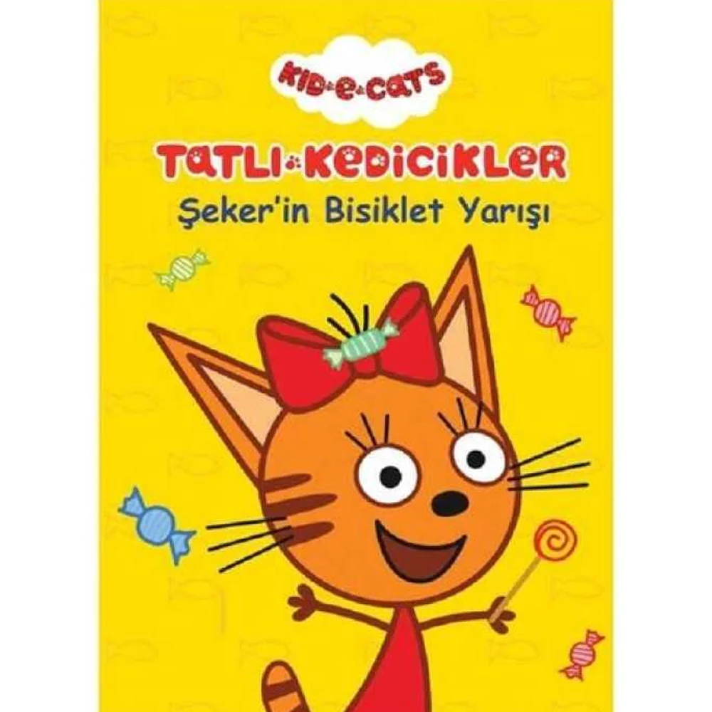 Tatlı Kedicikler Hikaye Kitabı Şeker İn Bisiklet Yarışı 20x28 6 Y