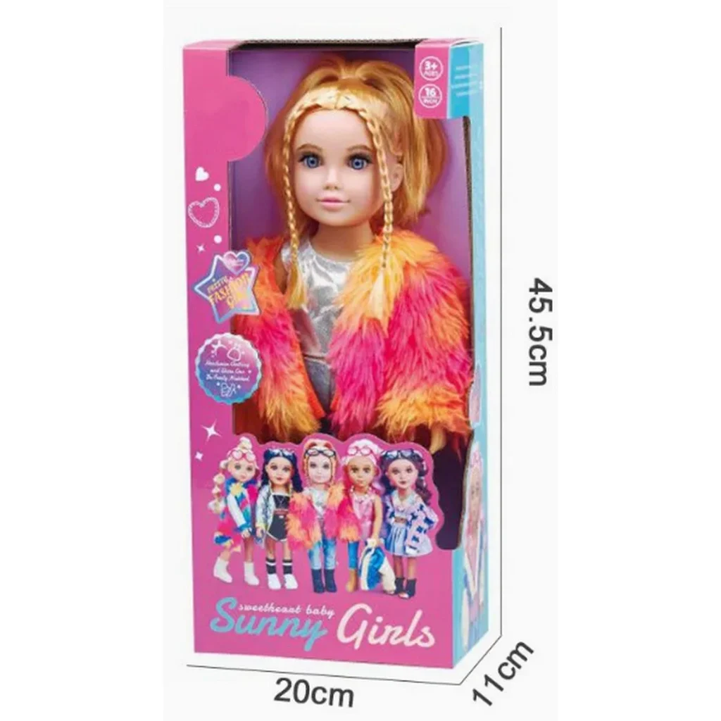 Tatlı Moda Oyuncak Bebeği 40 cm Tatlı Moda Oyuncak Bebeği 40 cm