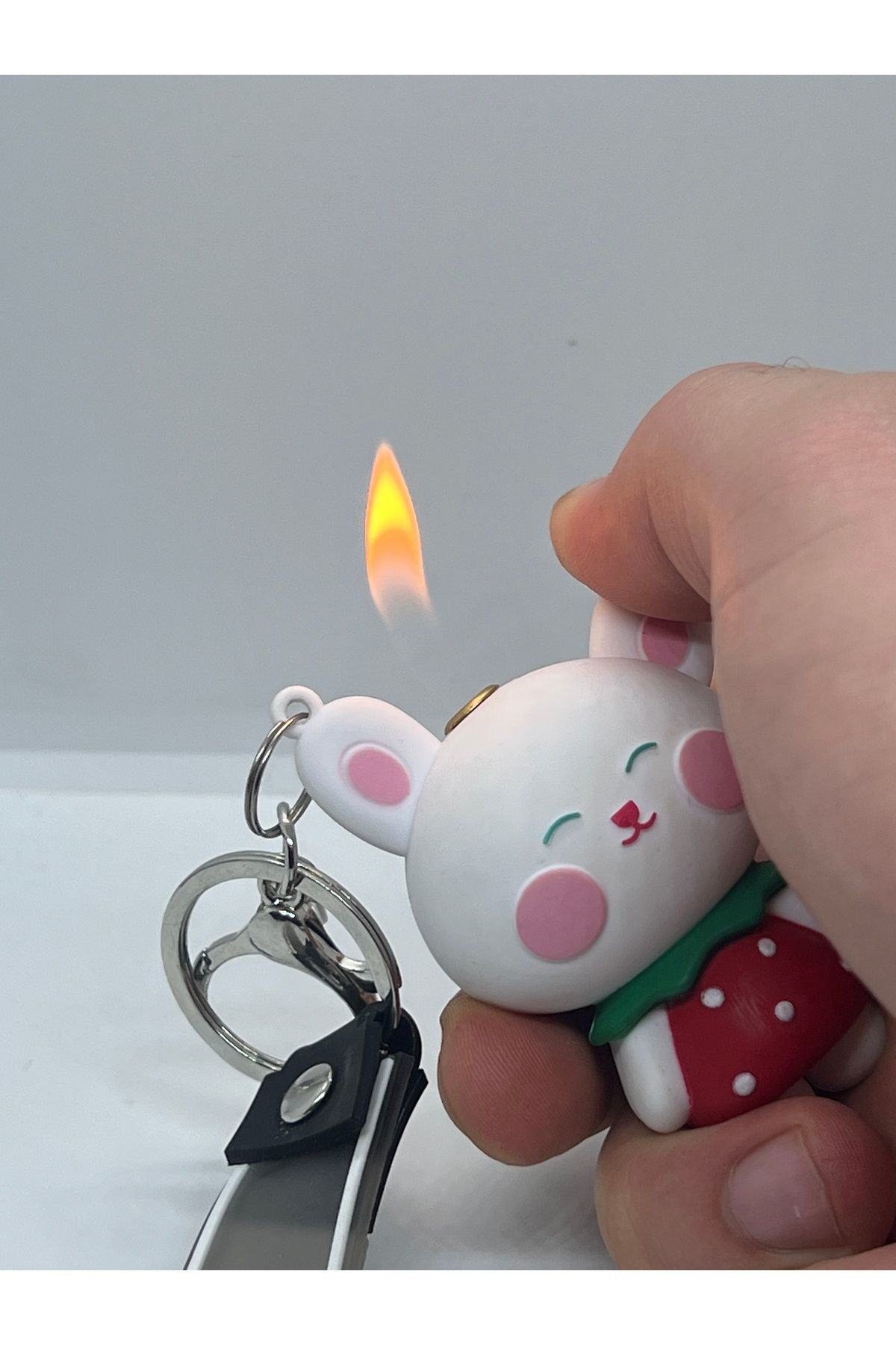 Pnp Tatlı Tavşan Figürlü Çakmak,Hediyelik Gazlı Çakmak