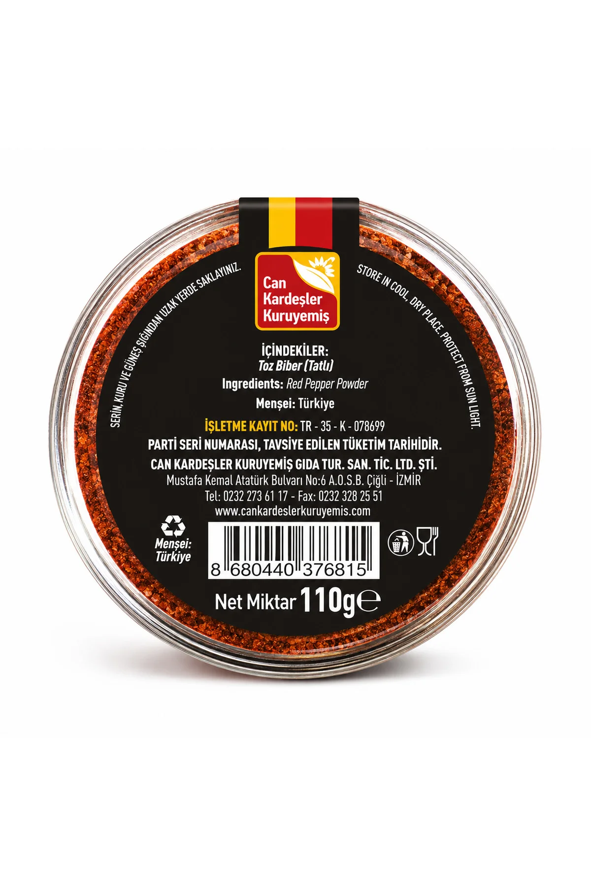 Tatlı Toz Biber-250 g - Görsel 2