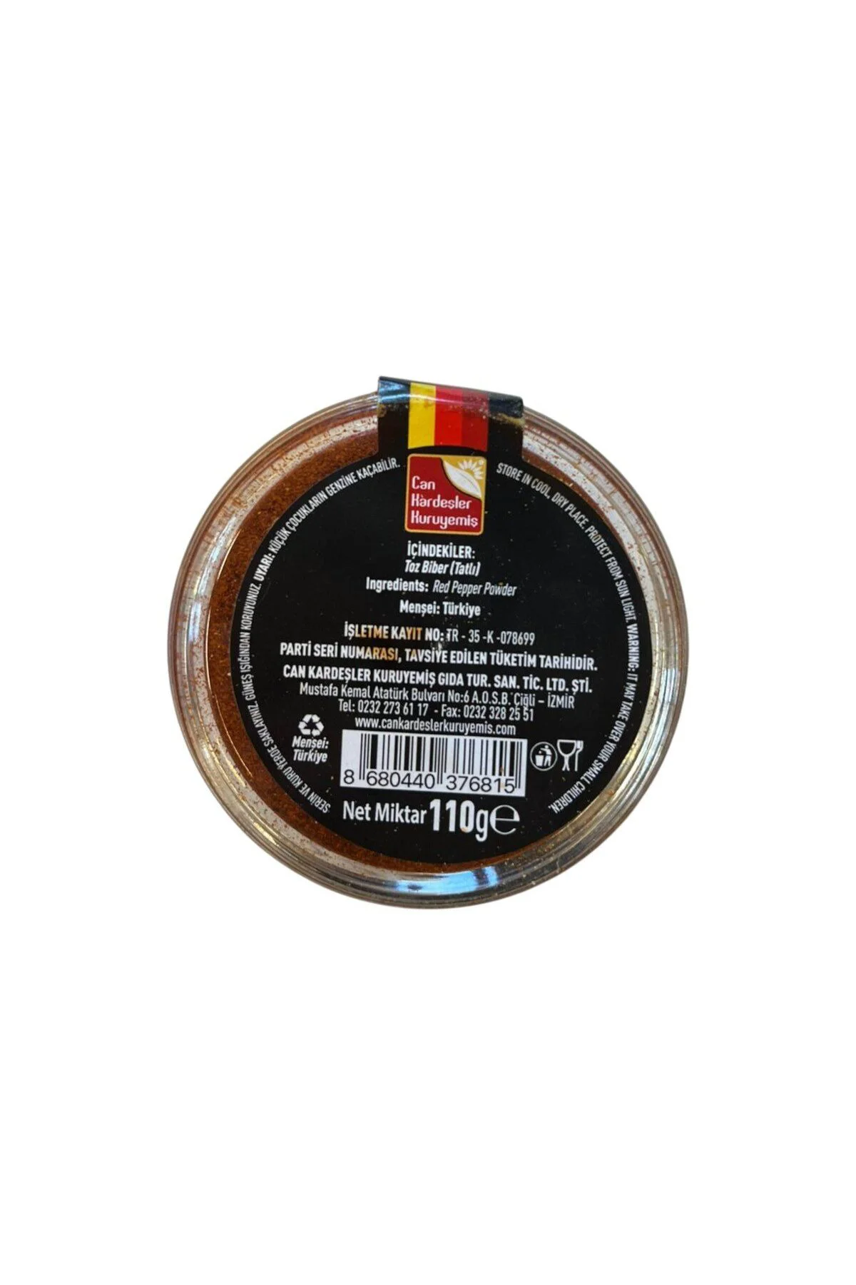 Tatlı Toz Biber-500 g Tatlı Toz Biber-500 g Fiyatı, Yorumları ve Özellikleri