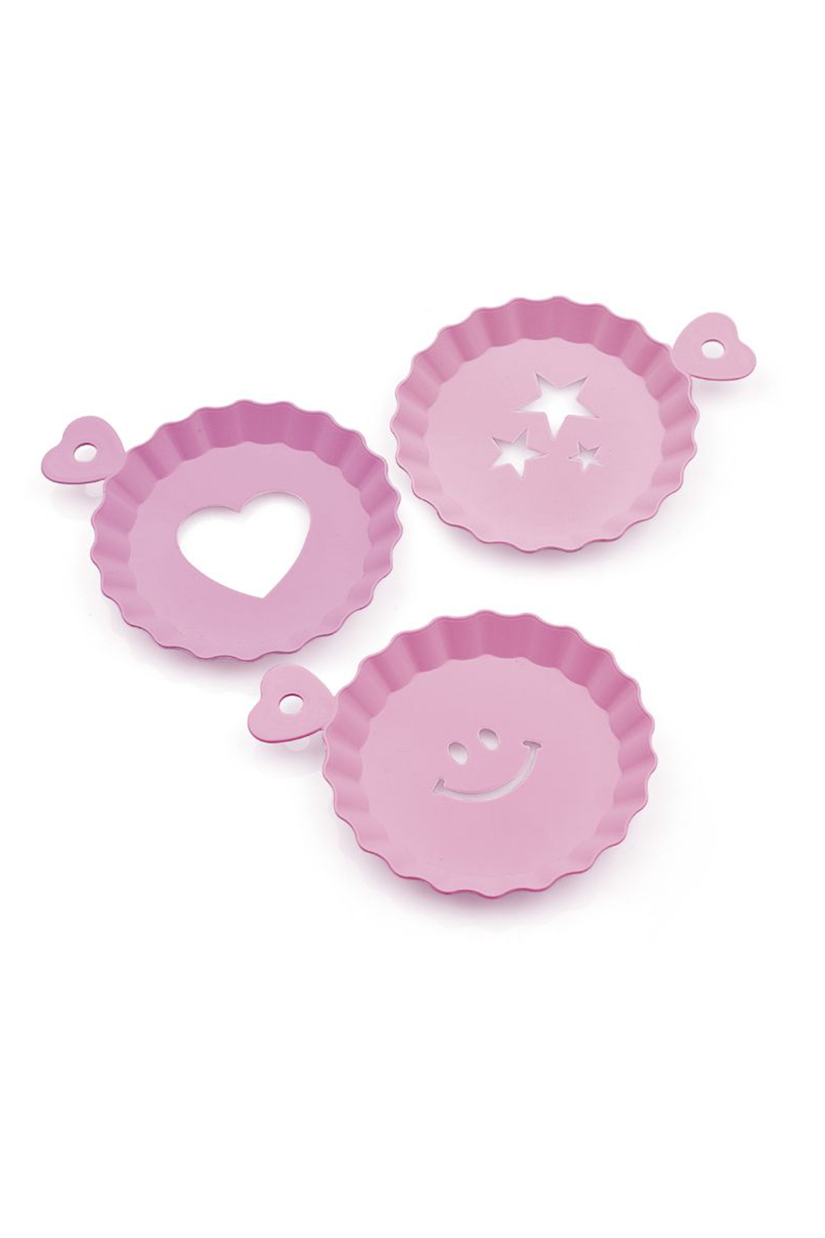 Just Cheap Store Tatli Ve Kahve Süsleme Şablonu 3 Lü 10 Cm