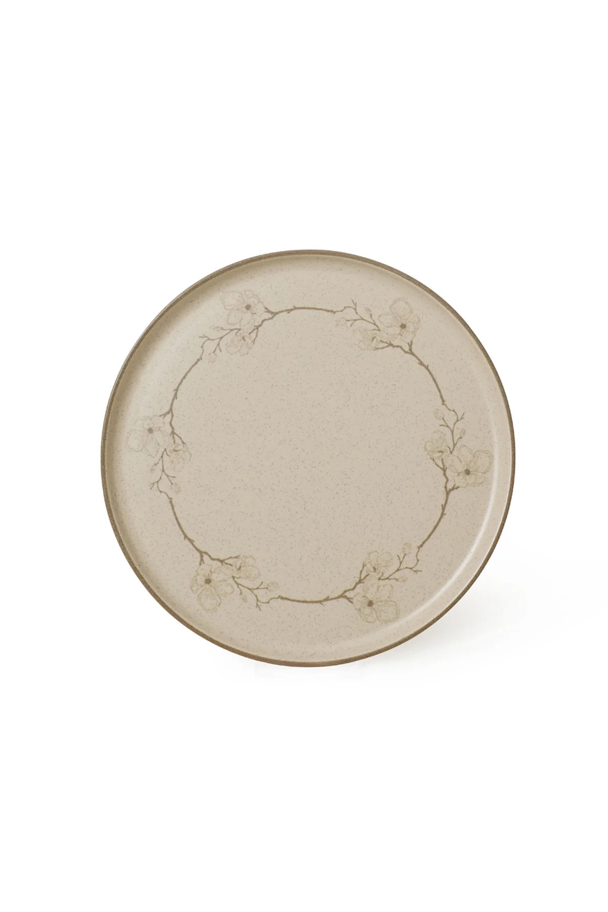 Taupe Bloom Nordıc Servis Tabağı 28 Cm 6 Adet 22528