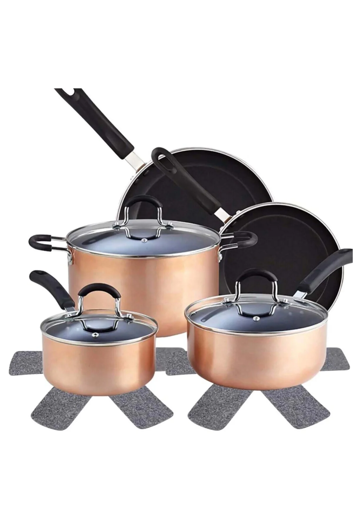 Tava - Tencere Çizdirmez Keçe Ve Bor Cam Koruyucu Çizdirmez Keçe 