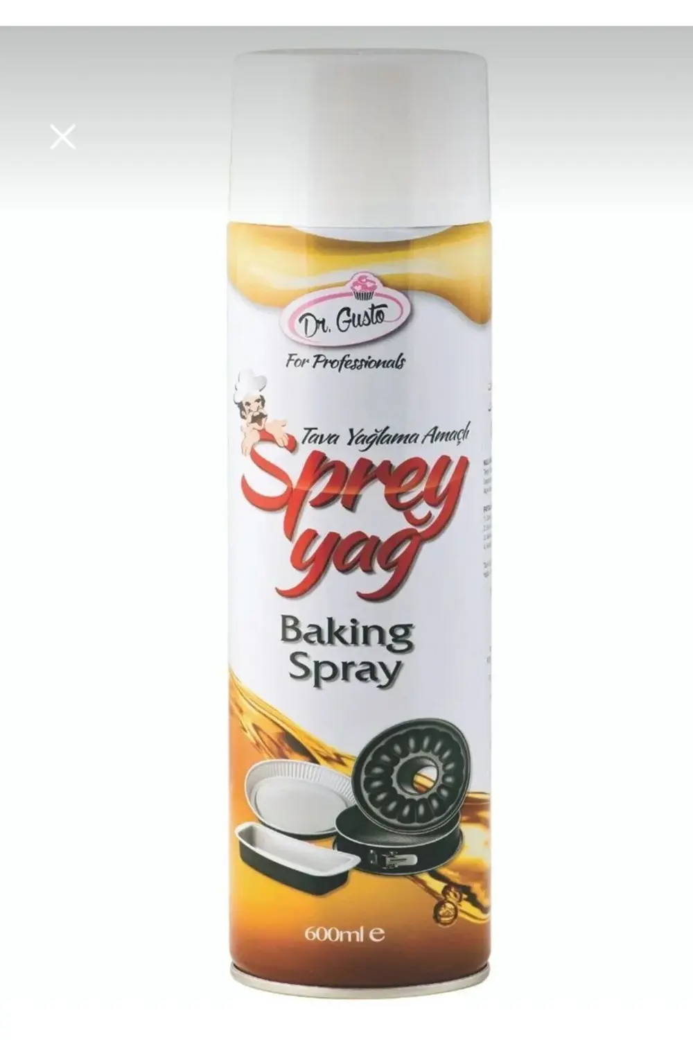 Fıs Yağ Tava Yağlama Spreyi 600 Ml