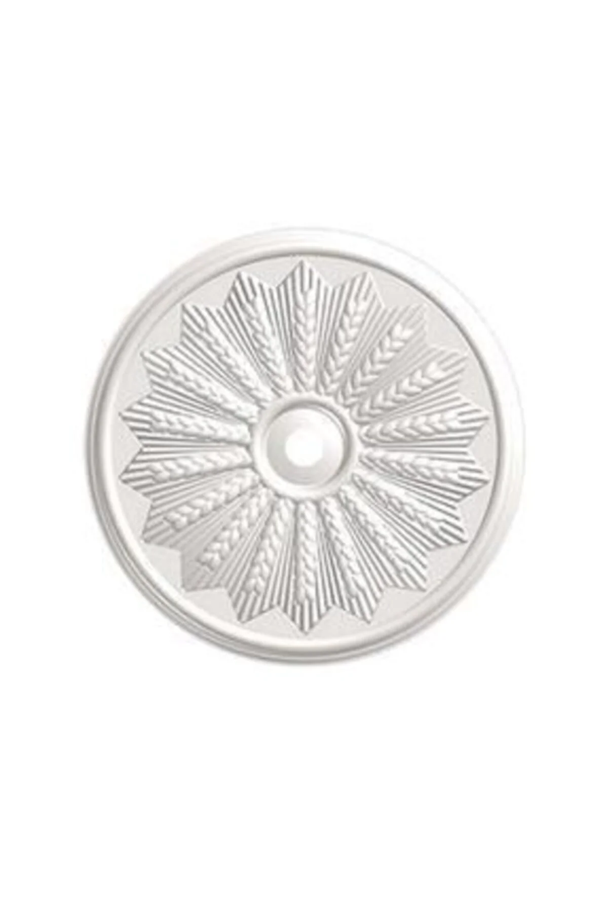 Tavan Lamba Göbeği Buğday Başağı 38 cm-40 cm 3 Adet Dekor Stropiy