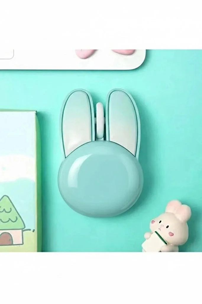 Tavşan Figürlü Kablosuz Mouse – Mavi, Pil Dahil, Etiket Hediyeli, 1200 DPI, Sessiz Tıklama Fiyatı, Yorumları ve Özellikleri