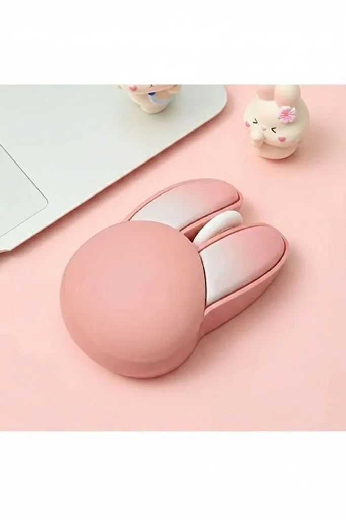 Tavşan Figürlü Kablosuz Mouse Pil Dahil Etiket Hediyeli Pembe Fiyatı, Yorumları ve Özellikleri