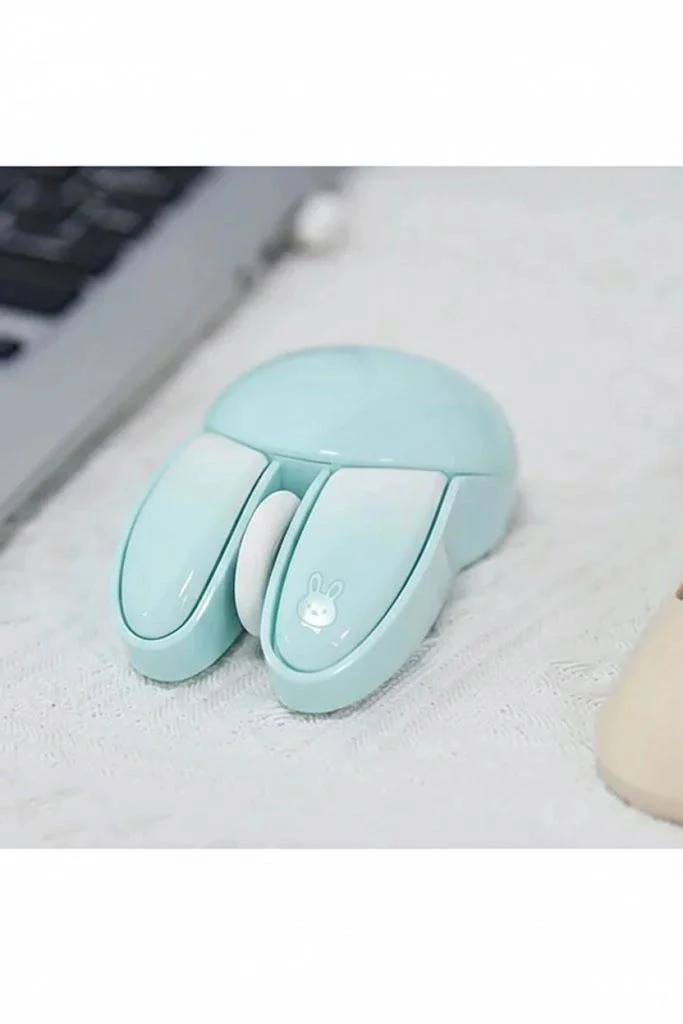Tavşan Figürlü Kablosuz Mouse – Mavi, Pil Dahil, Etiket Hediyeli, 1200 DPI, Sessiz Tıklama Fiyatı, Yorumları ve Özellikleri