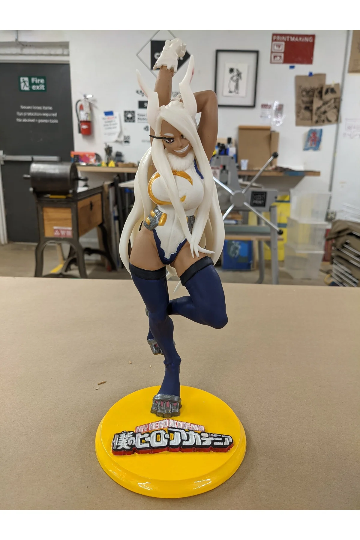 Tavşan Kahraman Mirko Figür My Hero Academia Mirko Figür Anime Figür 25CM Büyük Boy