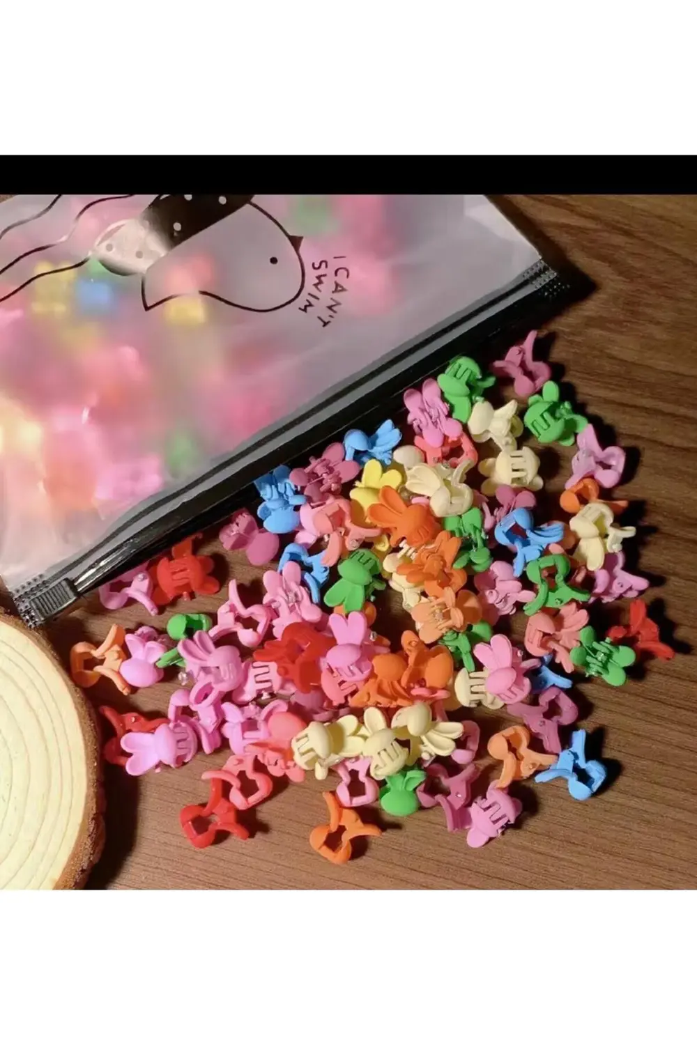 TAVŞAN KULAĞI ŞEKLİNDE 20 ADET ÇOCUK VE BEBEKLER İÇİN KÜÇÜK MANDA