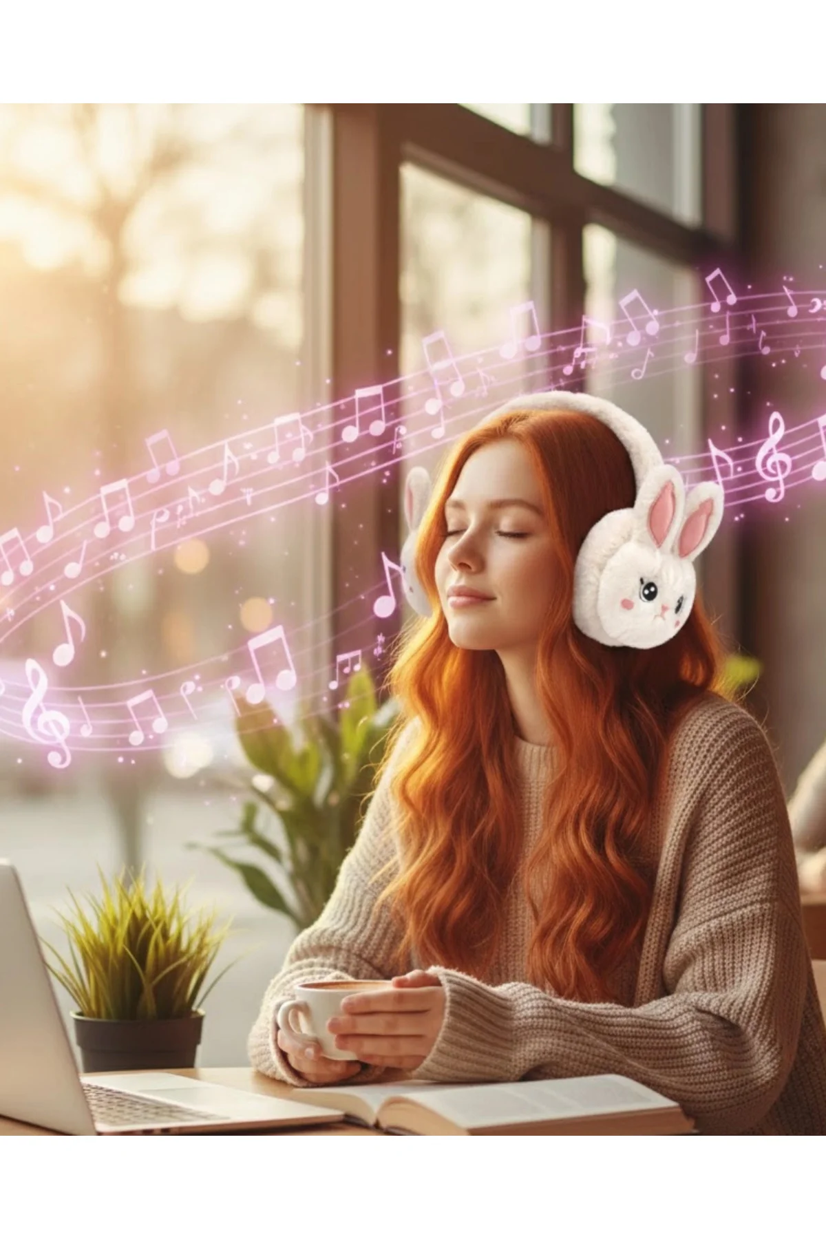 Tavşan Kulaklı Bluetooth Kulaklık Şarjlı Kablosuz Stereo Ses Tavşan Kulaklı Bluetooth Kulaklık Şarjlı Kablosuz Stereo Ses
