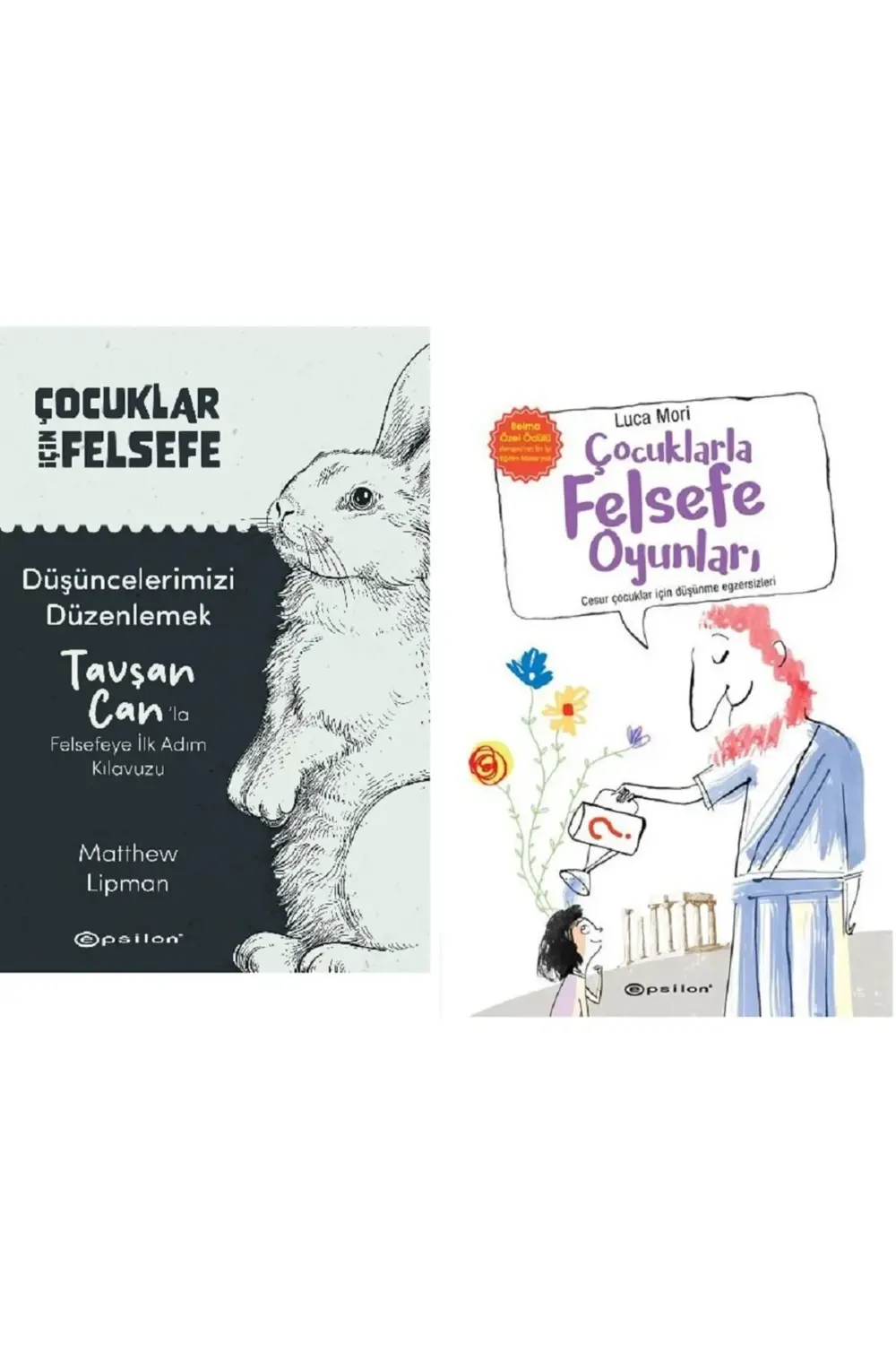 Tavşancan'la Felsefeye İlk Adım Kılavuzu + Çocuklarla Felsefe Oyu