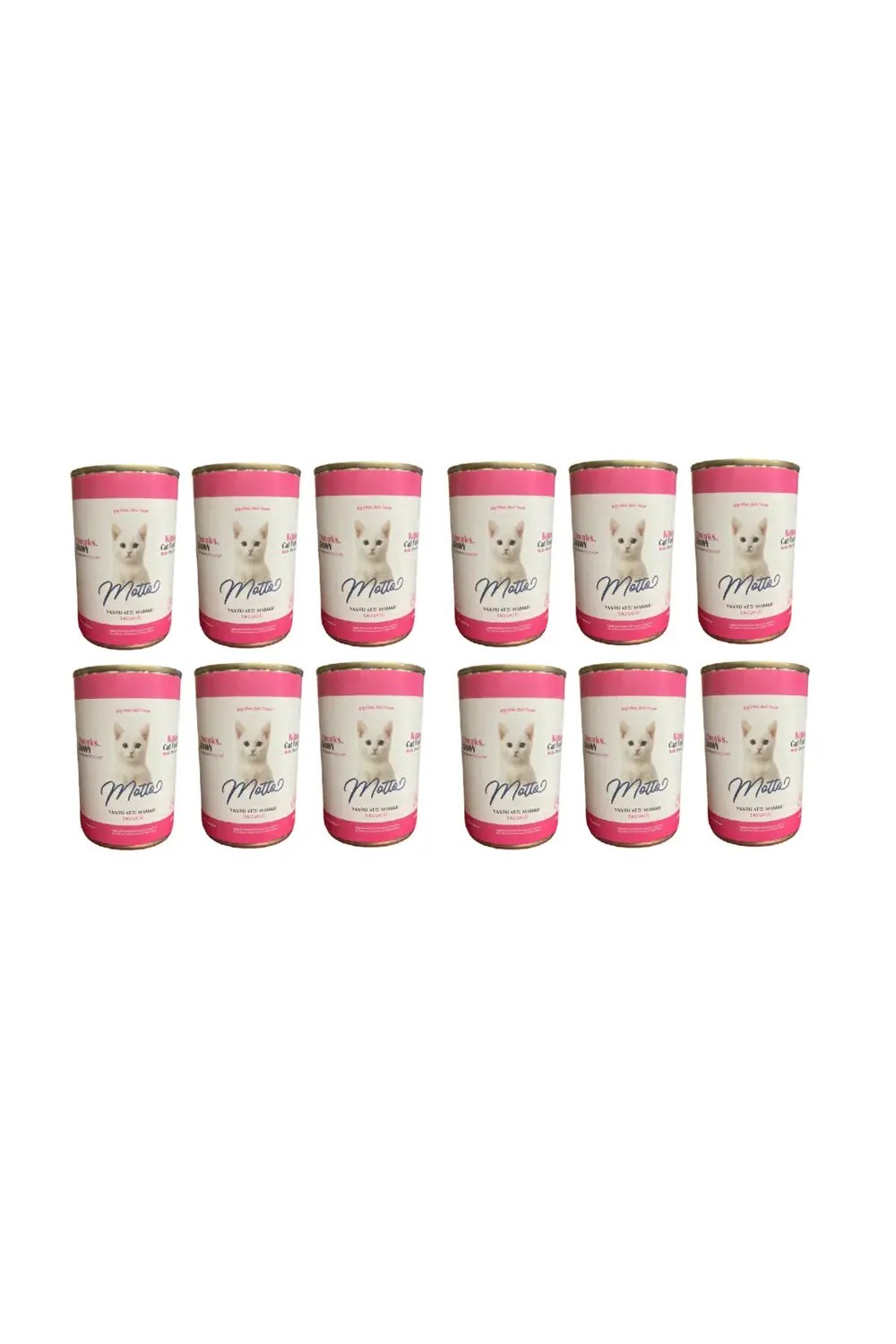 Tavuk Etli Gravy Yavru Kedi Konserve Mama 400 Gr. - 12 Adet