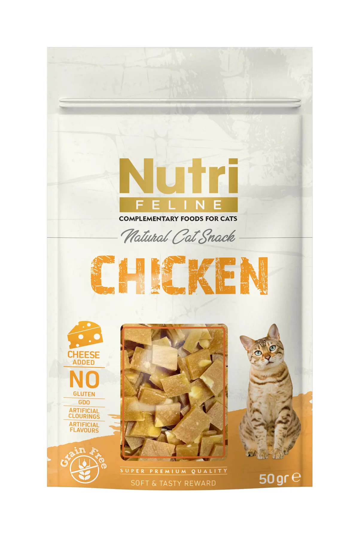 Tavuk Etli Tahılsız Kedi Ödülü 50 Gr Tavuk Etli Tahılsız Kedi Ödülü 50 Gr