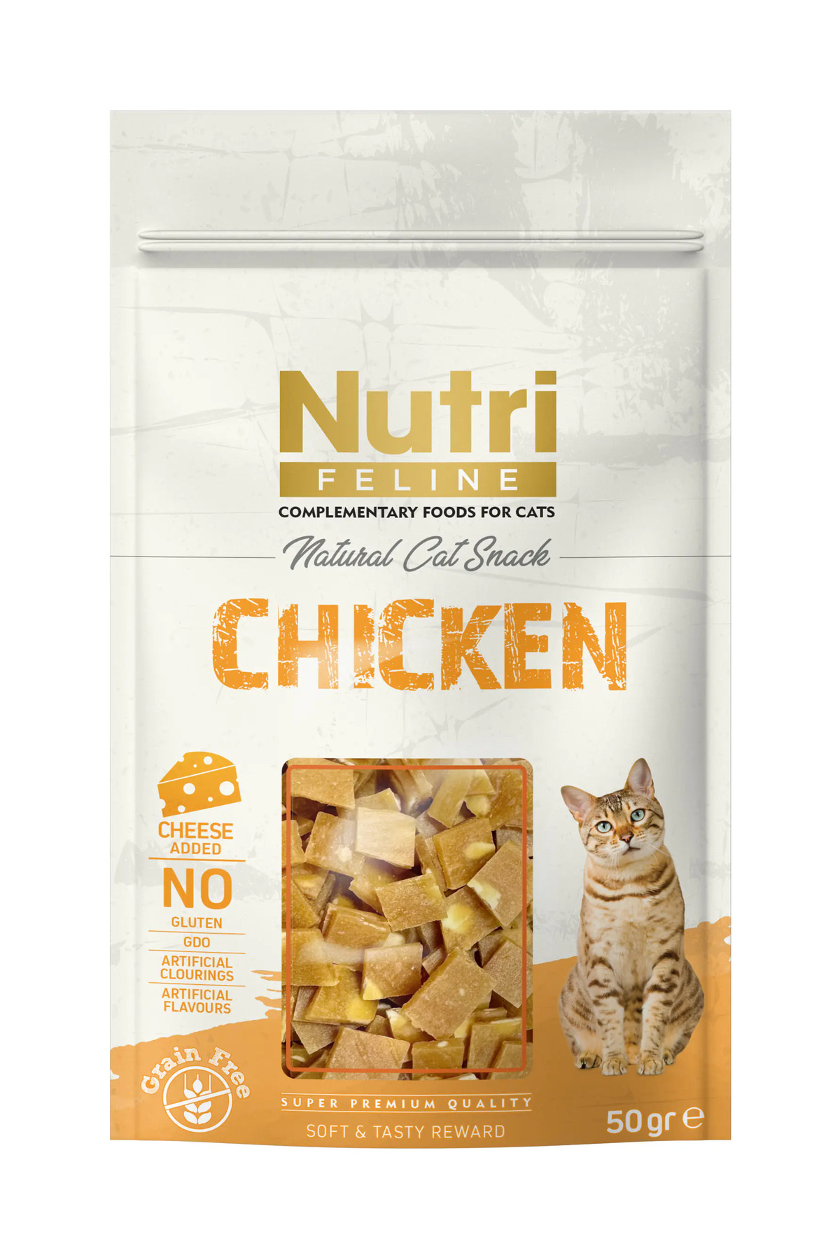 Tavuk Etli Tahılsız Kedi Ödülü 50 Gr