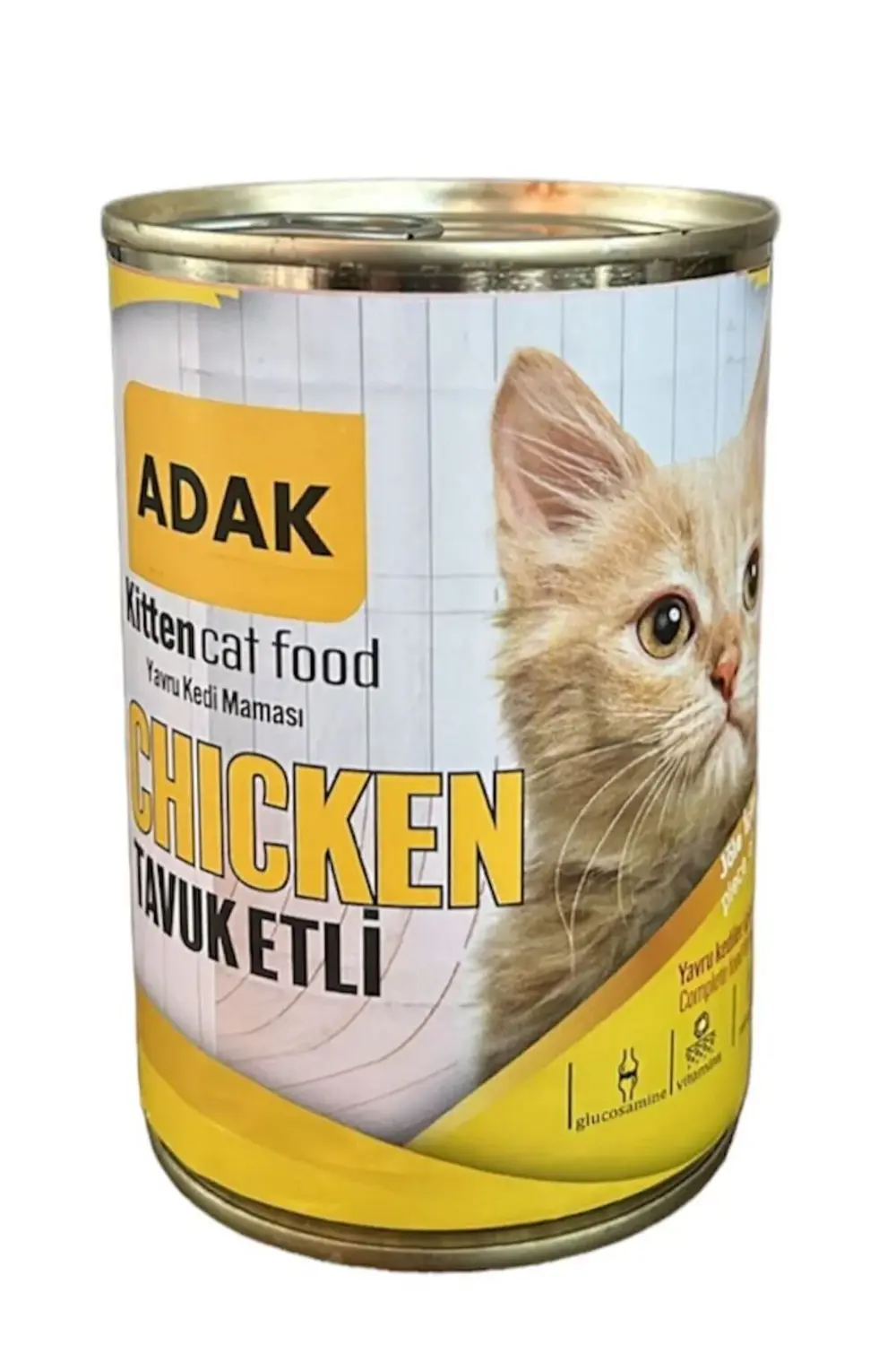 Tavuk Etli Yavru Kedi Maması Konserve 415g x 6 Adet