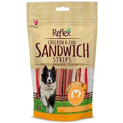 Tavuk ve Morina Balıklı Sandviç Lokma Köpek Ödülü 80 Gr - Lezzetli ve Besleyici İki Ağızlık Ödül Fiyatı, Yorumları ve Özellikleri
