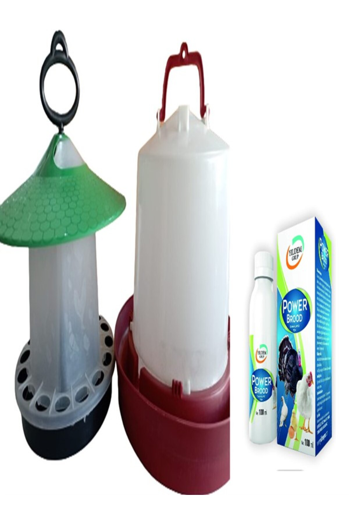 Tavuk Yemlik 4 Kg Ve Tavuk Suluk 8 Lt(Tavuk,Civciv Ve Hindi İçin 