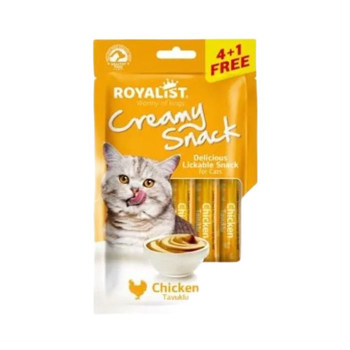 Royalist Tavuklu Kedi Ödül Maması (Creamy Sneack) 5 X 15 Gr
