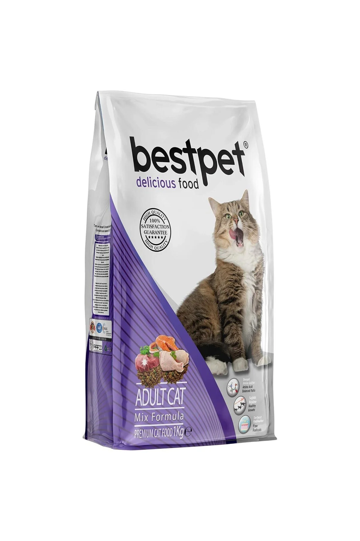 Tavuklu Kuzulu ve Balıklı Mix Yetişkin Kedi Maması 15 kg Tavuklu Kuzulu ve Balıklı Mix Yetişkin Kedi Maması 15 kg