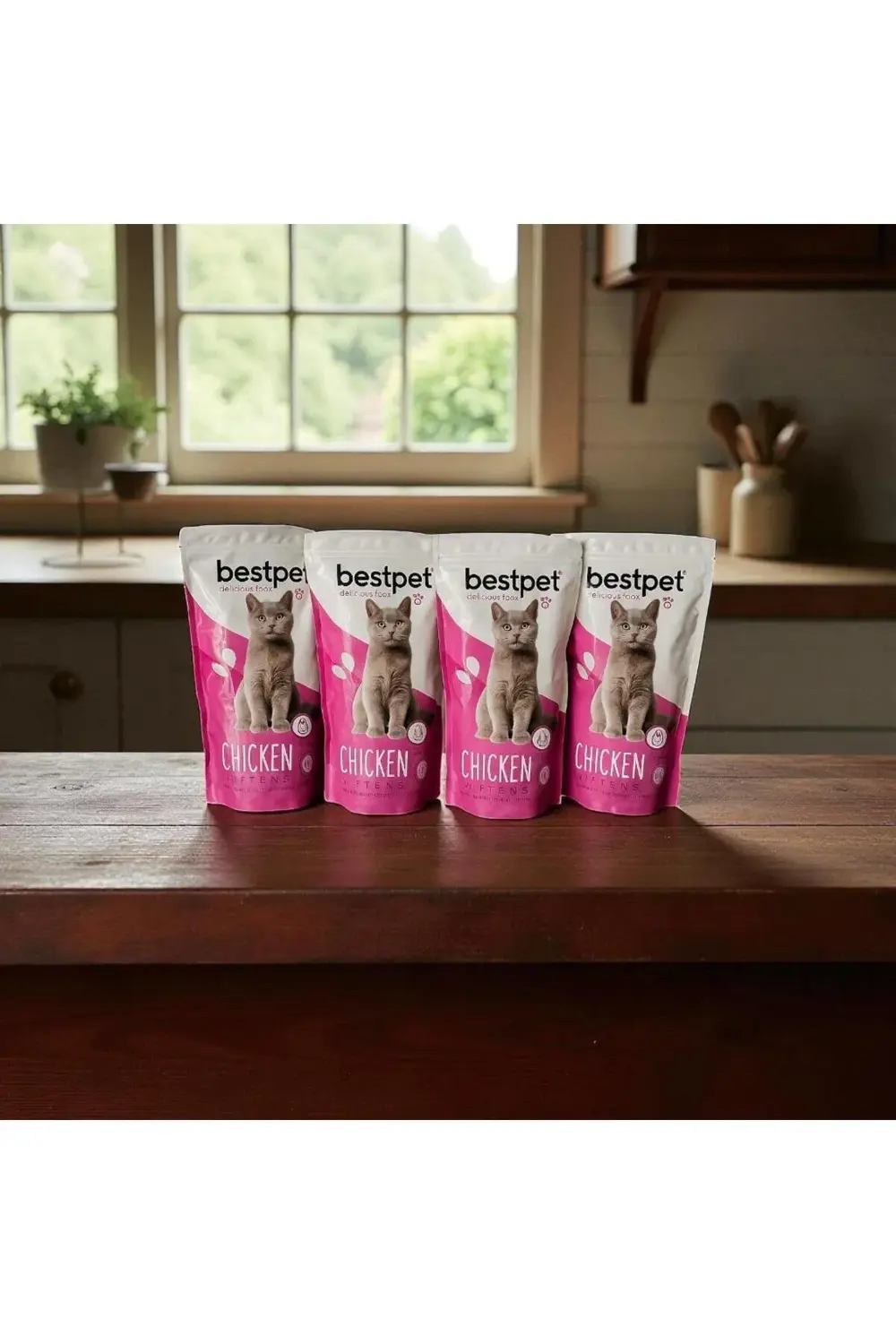tavuklu yavru kedi maması 1 kg*4 adet
