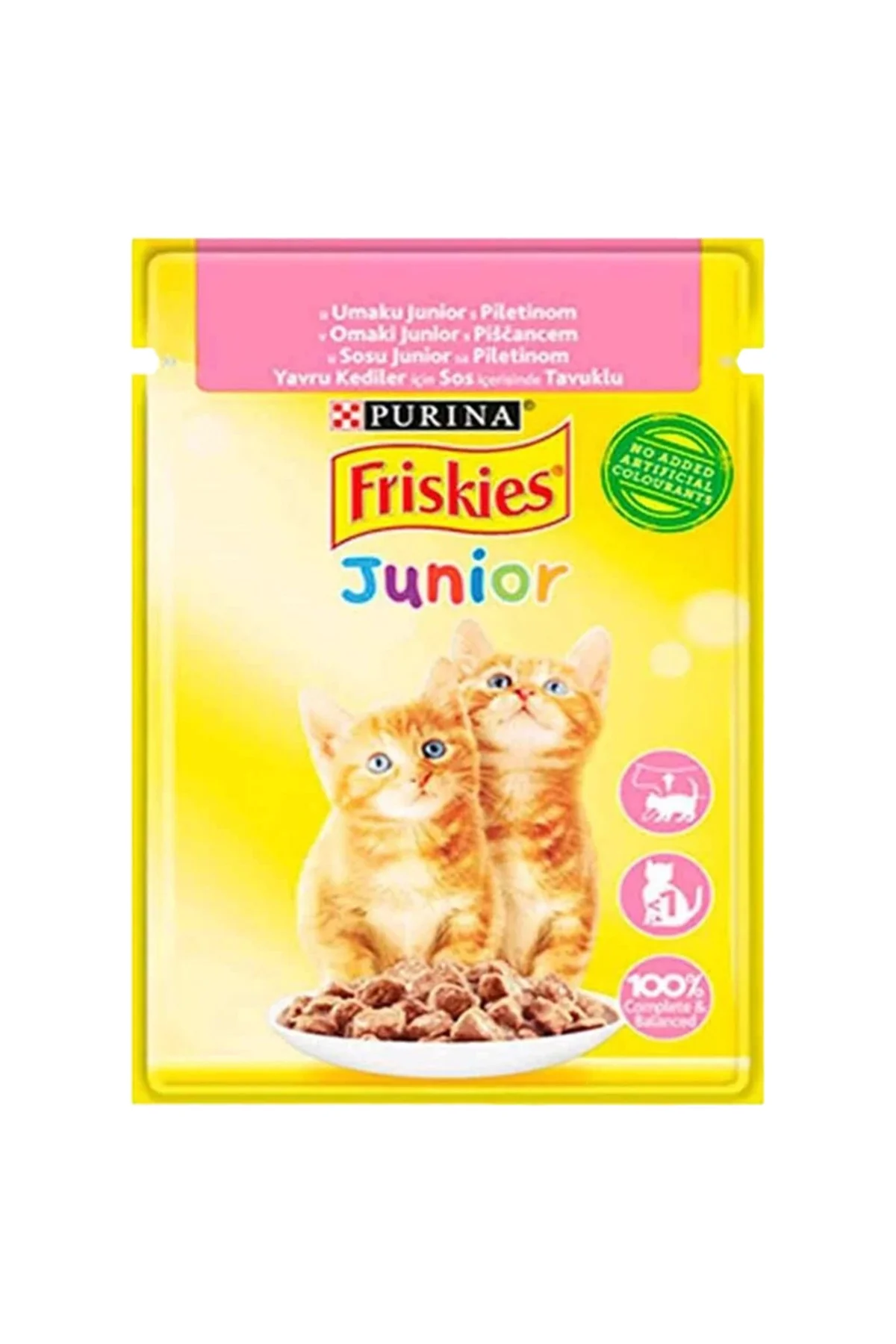 Tavuklu Yavru Kedi Yaş Maması 85gr