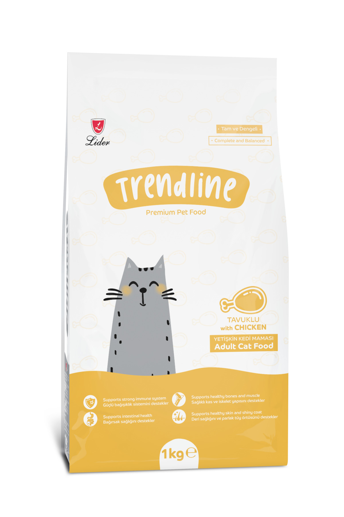 Tavuklu Yetişkin Kedi Maması 1kg