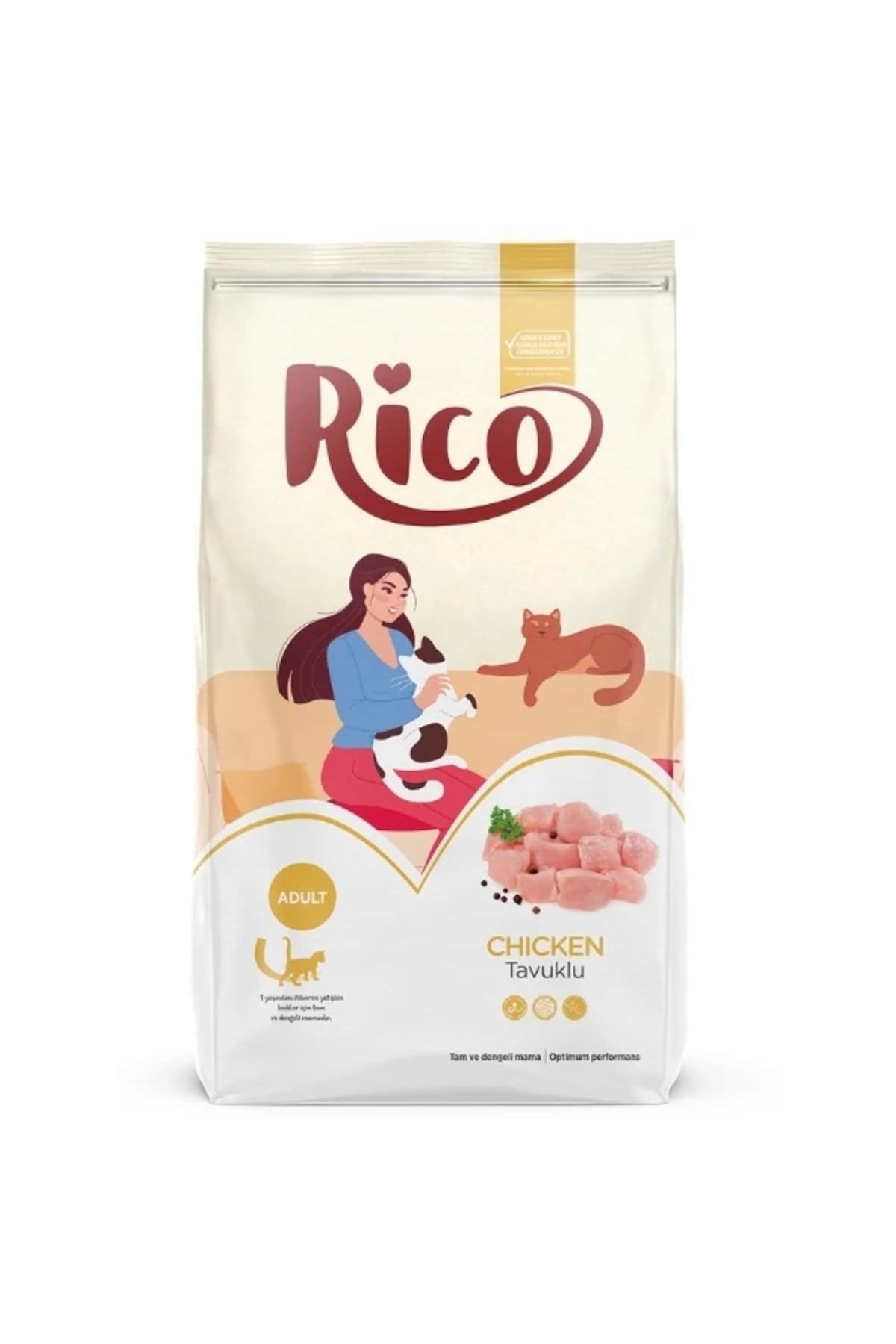 Tavuklu Yetişkin Kedi Maması 15 Kg