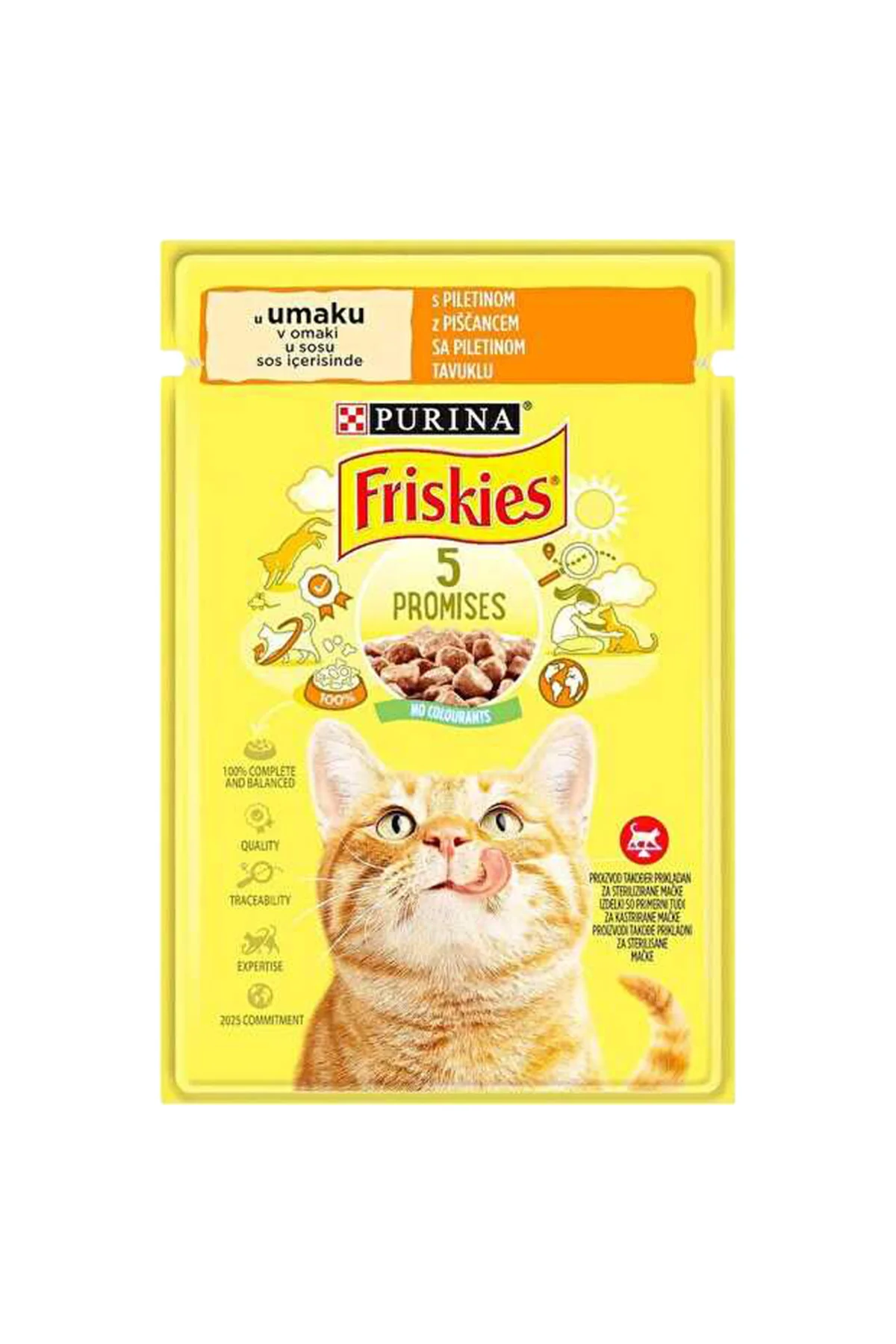 Tavuklu Yetişkin Kedi Yaş Maması 85gr