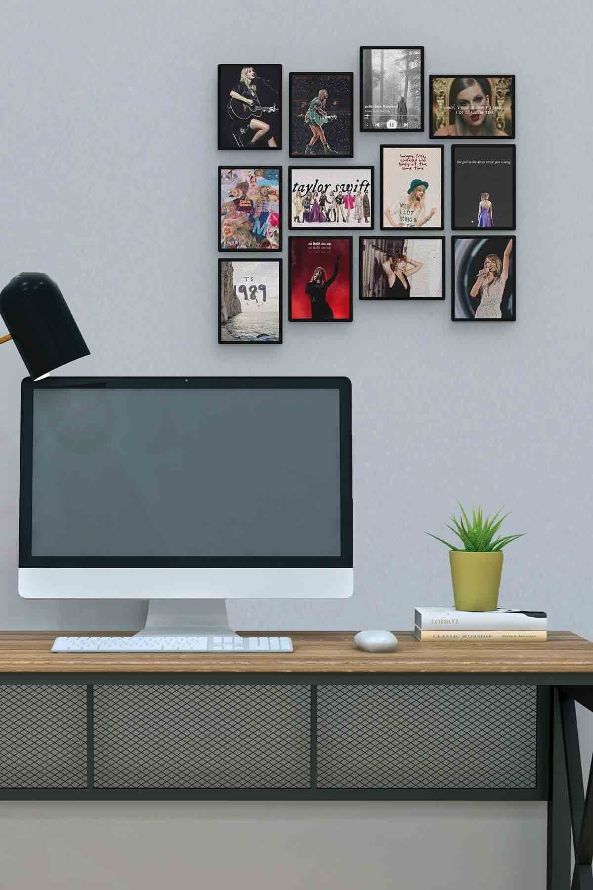 Taylor Swift 12 Parça Mdf (ahşap) Tablo Ofis Boyu  Fiyatı, Yorumları ve Özellikleri