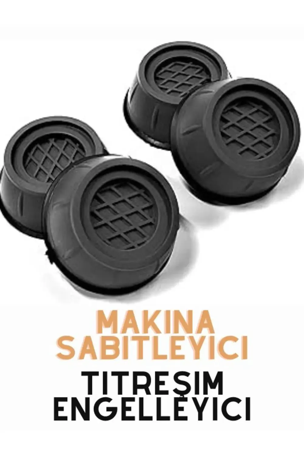 Tazador Çamaşır Makinesi Titreşim Engelleyici Stoper 4 Lü Set