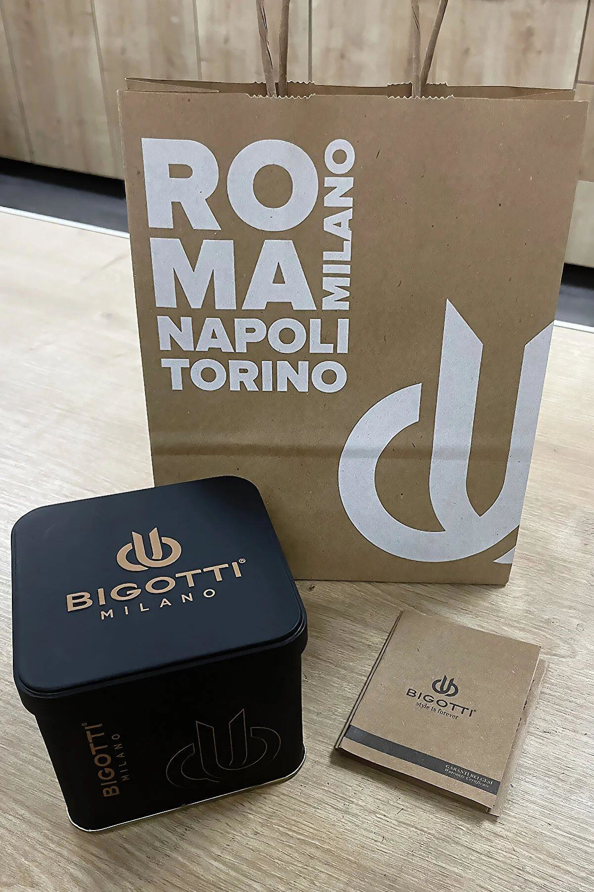 TBG.1.105.10.5 Bigotti Deri Kordon 5 ATM Su Geçirmez İç Fonksiyon