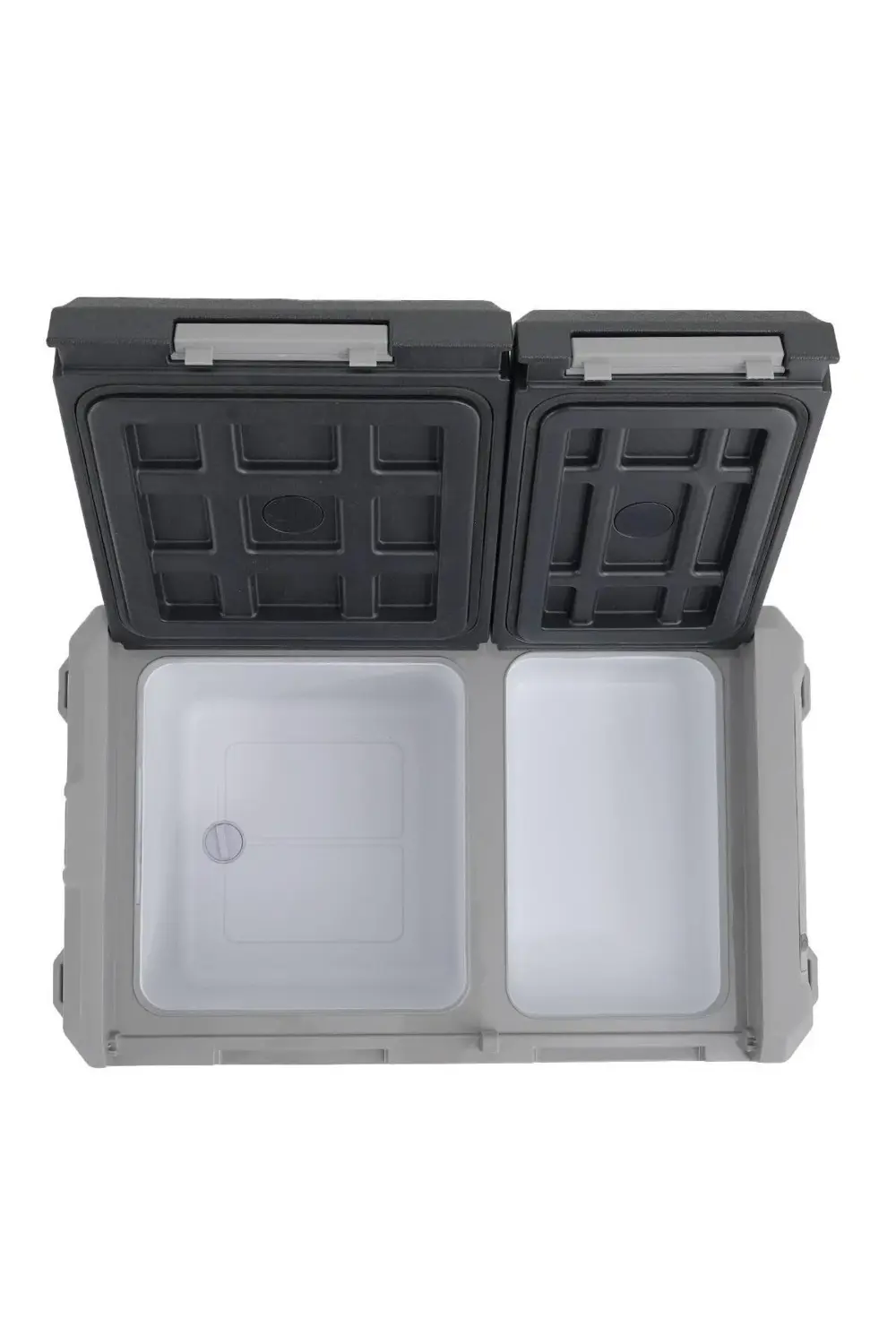 TC21-17 Çift Kapaklı 40 Litre Taşınabilir Araç Buzdolabı 12V/24V/