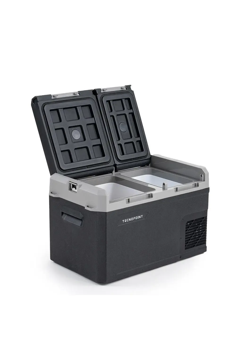 TC21-17 Çift Kapaklı 40 Litre Taşınabilir Araç Buzdolabı 12V/24V/