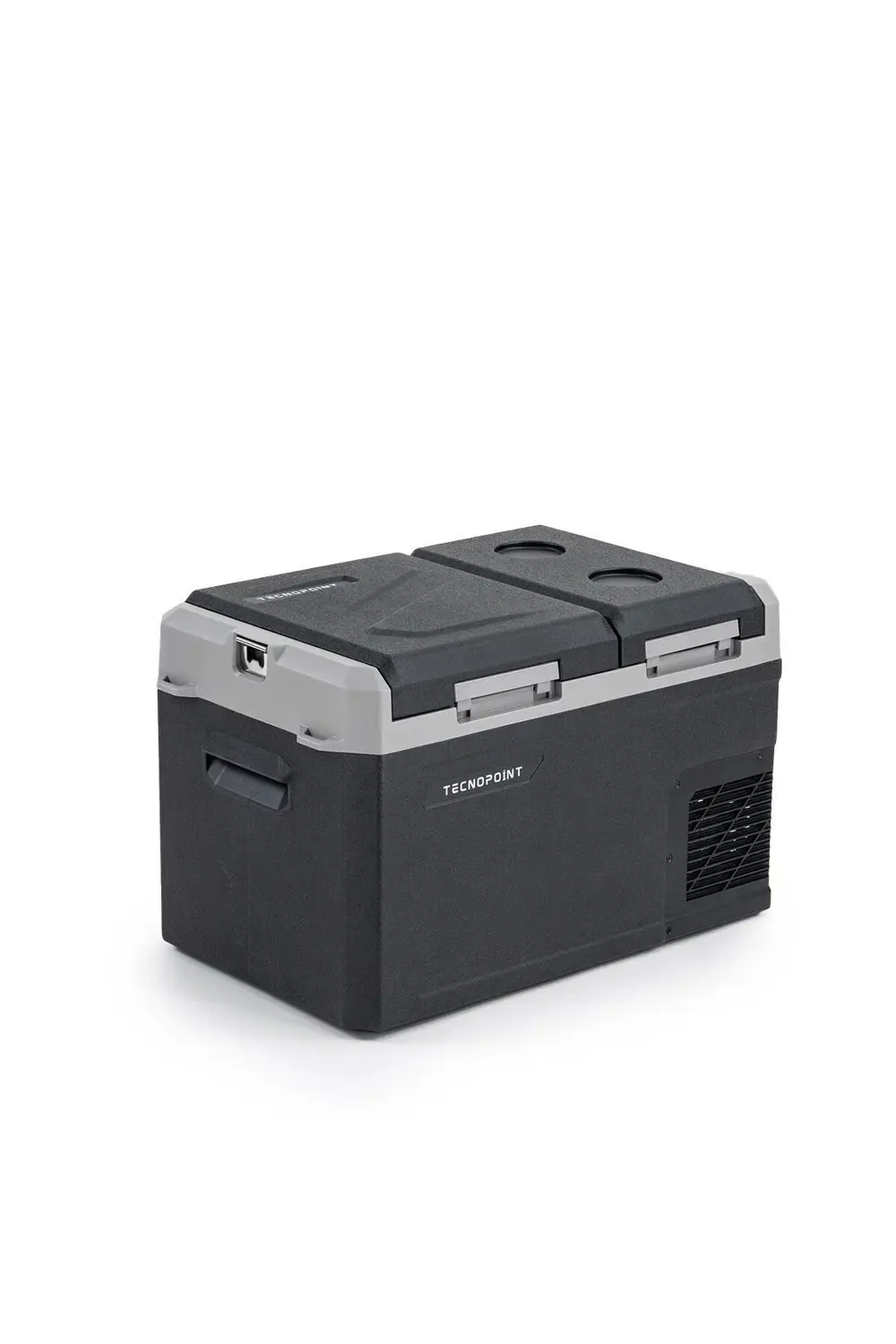 TC21-17 Çift Kapaklı 40 Litre Taşınabilir Araç Buzdolabı 12V/24V/