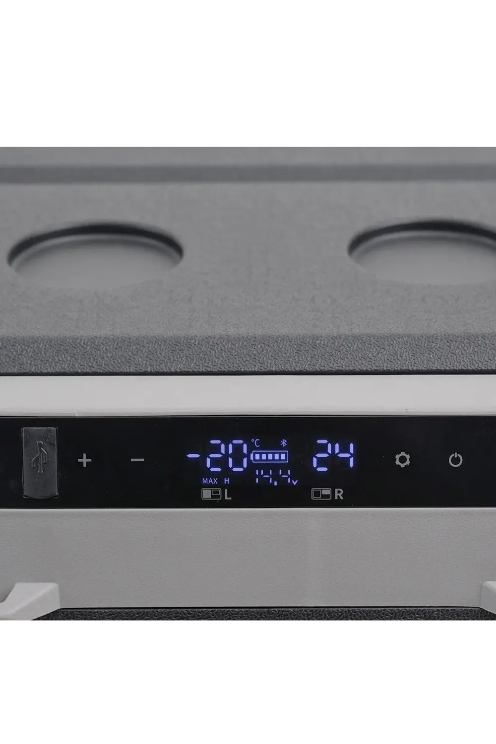 TC21-18 Çift Kapaklı 50 Litre Taşınabilir Araç Buzdolabı 12V/24V/