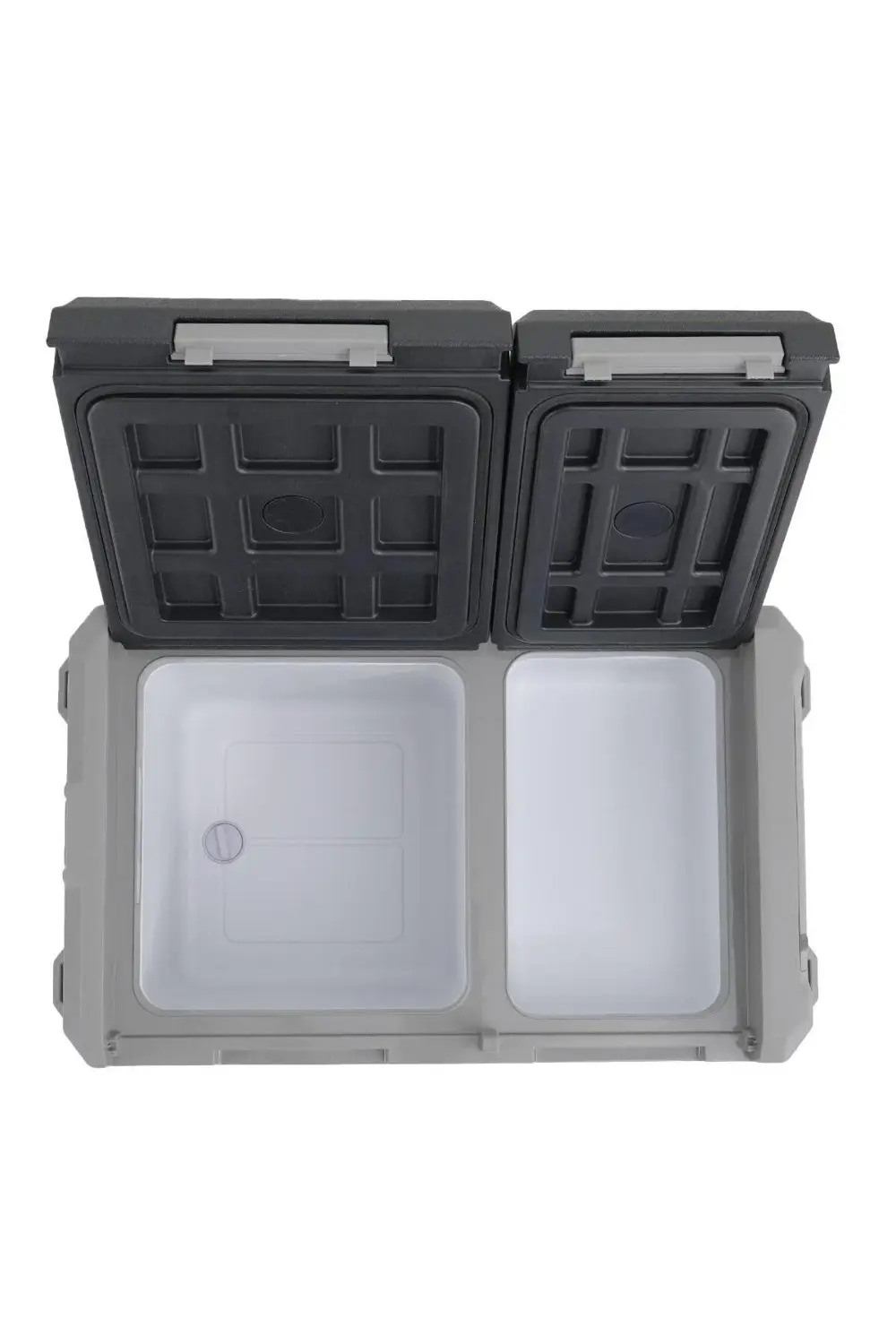 TC21-18 Çift Kapaklı 50 Litre Taşınabilir Araç Buzdolabı 12V/24V/