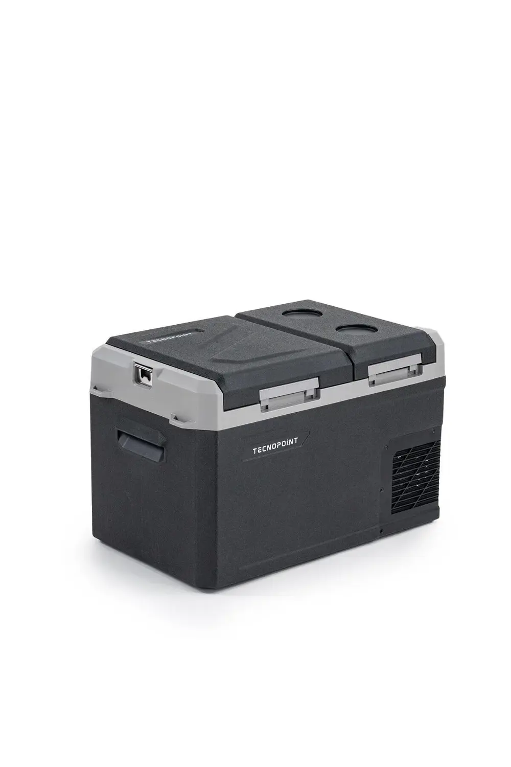 TC21-18 Çift Kapaklı 50 Litre Taşınabilir Araç Buzdolabı 12V/24V/