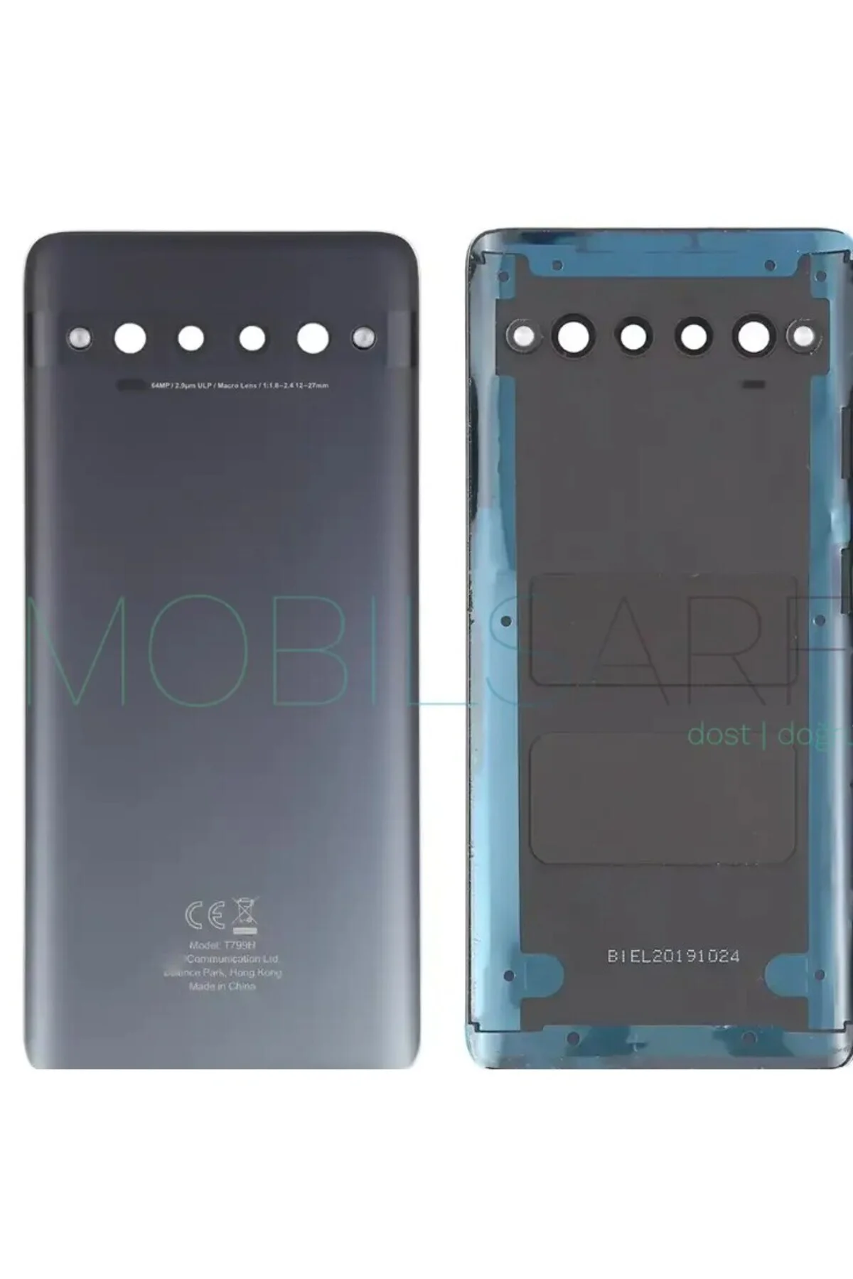 TCL 10 PRO ARKA KAPAK Yeşil