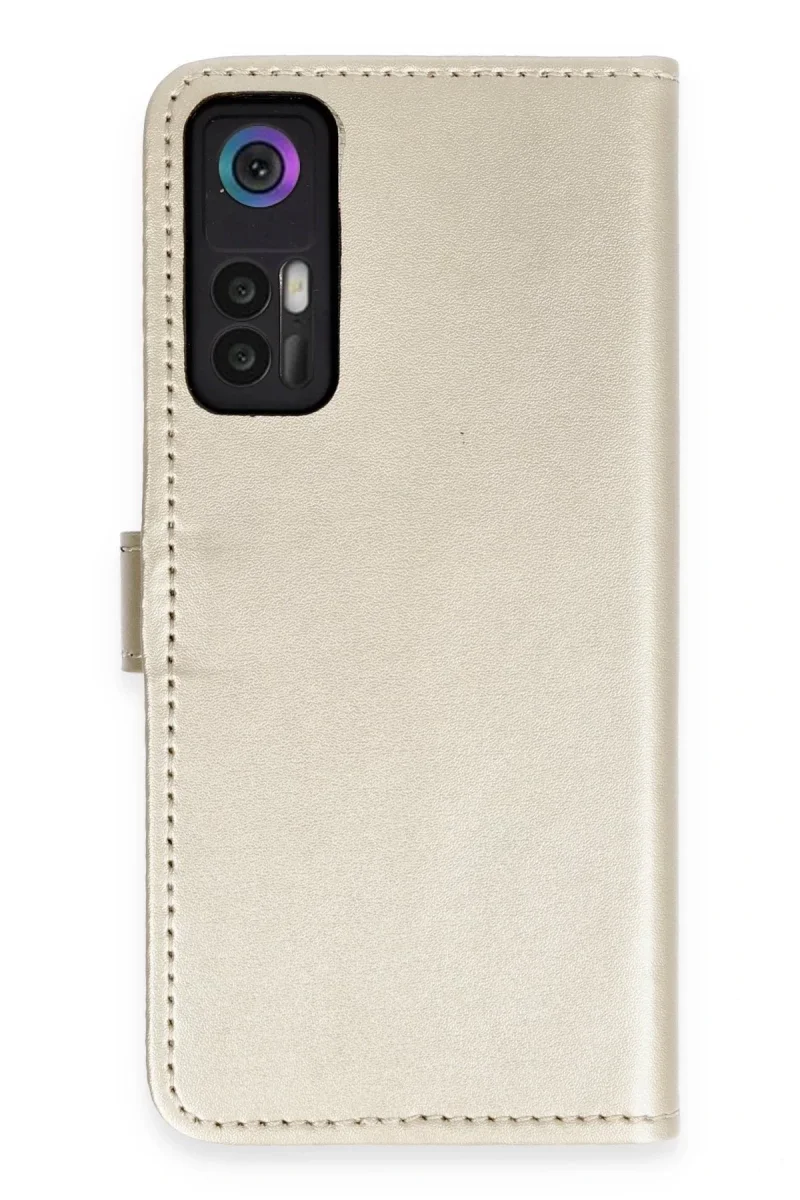 TCL 30 Kılıf Trend S Plus Kapaklı Kılıf - Gold
