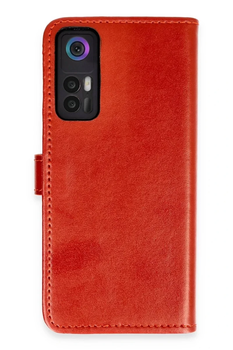 TCL 30 Kılıf Trend S Plus Kapaklı Kılıf - Kırmızı